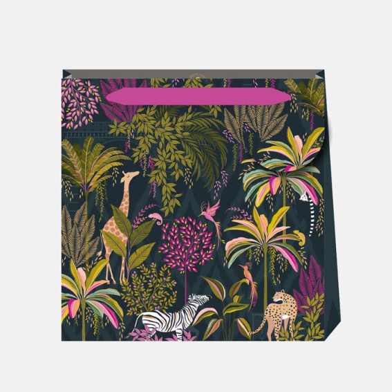 Ink Green Palm Garden Medium Gift Bag