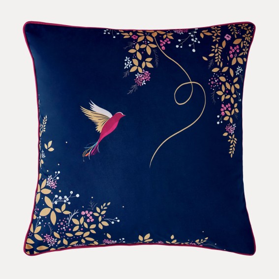 Hummingbird Feather Filled Cushion