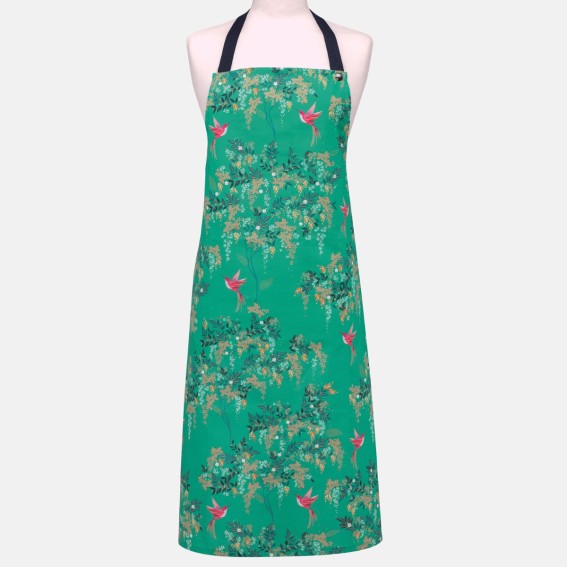 Green Hummingbird Apron