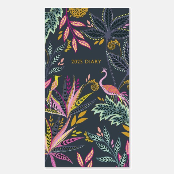 Botanic Paradise 2025 Slim Diary