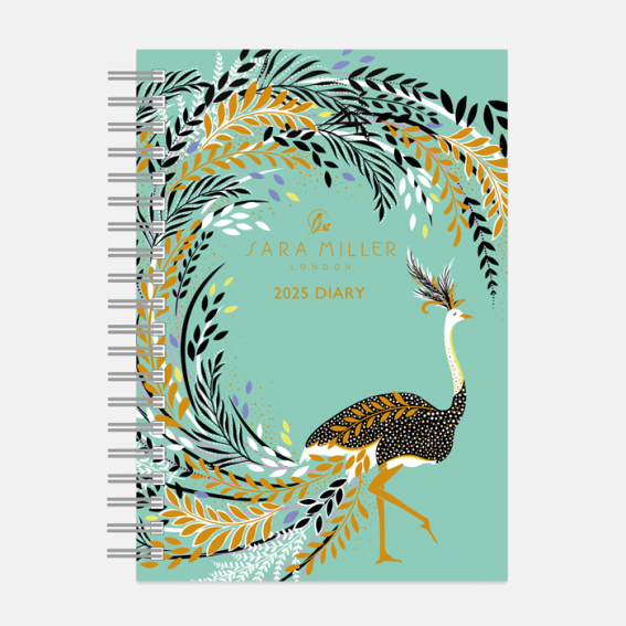 Dancing Ostrich 2025 A5 Diary