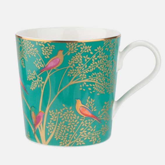 Green Birds Mug