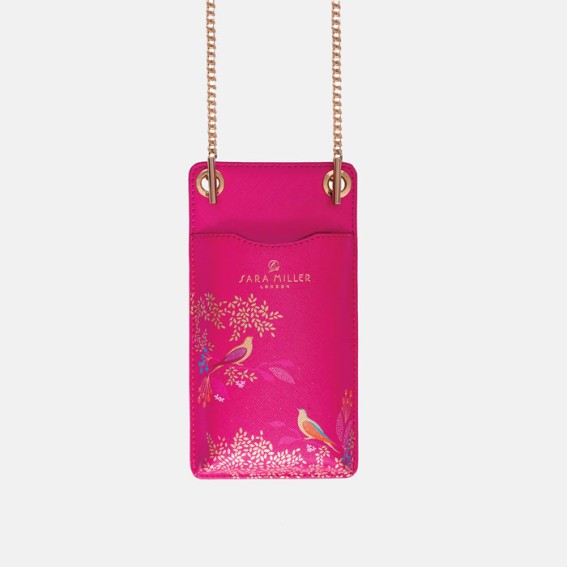 Pink Birds Phone Pouch