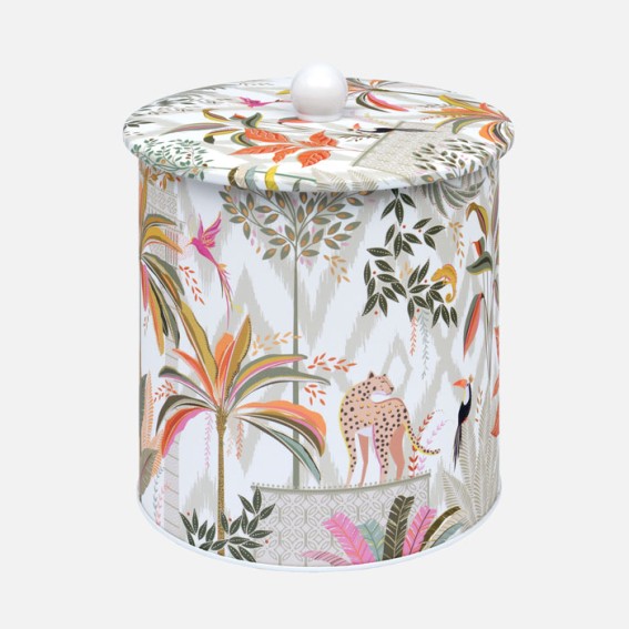 Palm Garden Biscuit Barrel