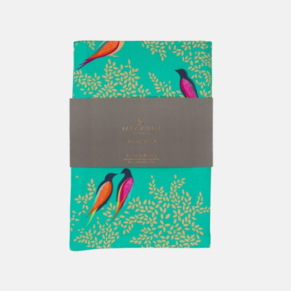 Green Birds Napkins - Set of 2