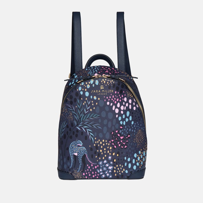 Midnight blooms small city backpack hotsell