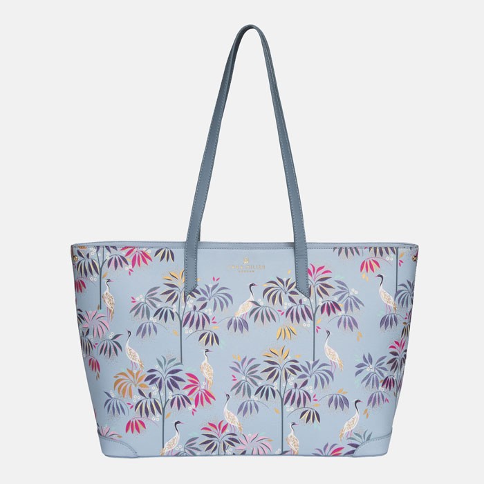 Crane Garden Large Tote