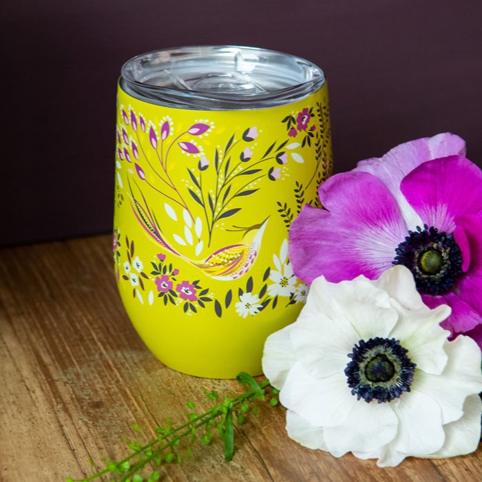 Sara Miller Travel Tumbler, Floral Travel Accessories | Sara Miller London