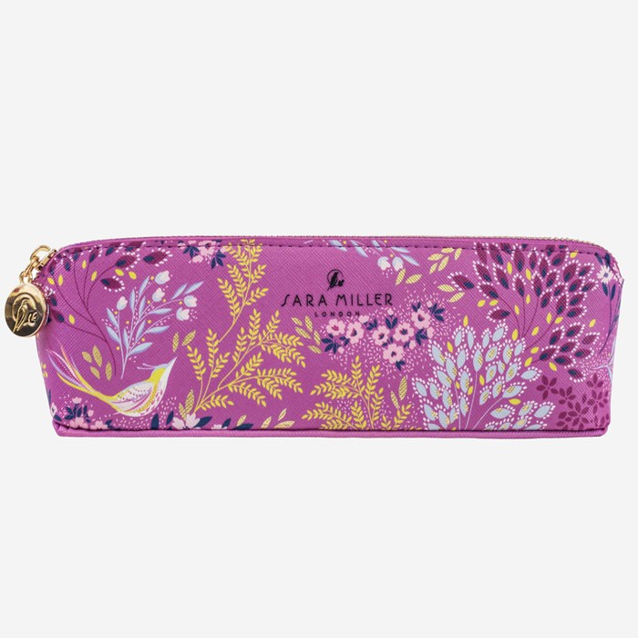 Sara Miller Pencil Case, Luxury Coral Stationery